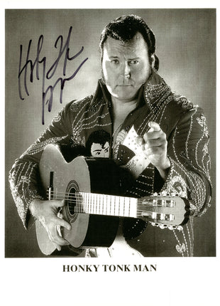 Honky Tonk Man signed 8x10 Photo