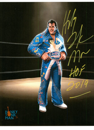 Honky Tonk Man signed 8x10 Photo