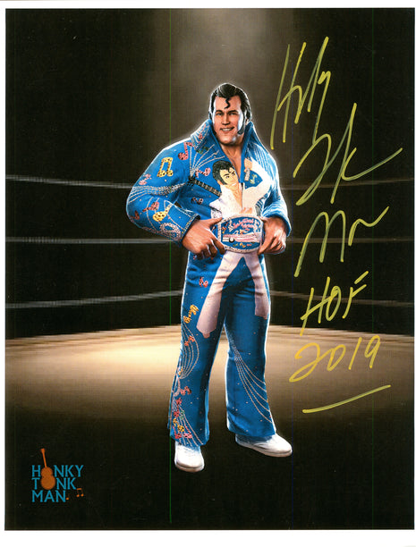 Honky Tonk Man signed 8x10 Photo