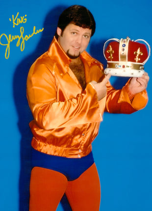 Jerry Lawler signed 8x10 Photo
