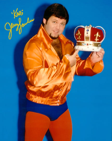 Jerry Lawler signed 8x10 Photo