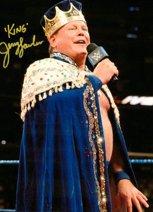 Jerry Lawler signed 8x10 Photo