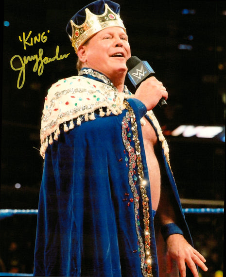 Jerry Lawler signed 8x10 Photo