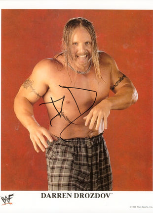 Droz signed 8x10 Photo