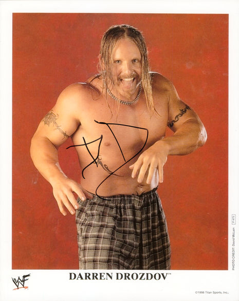 Droz signed 8x10 Photo