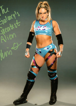 Kris Statlander signed 8x10 Photo