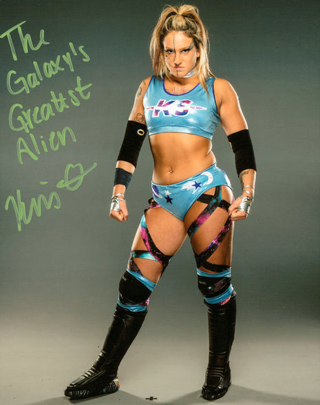 Kris Statlander signed 8x10 Photo
