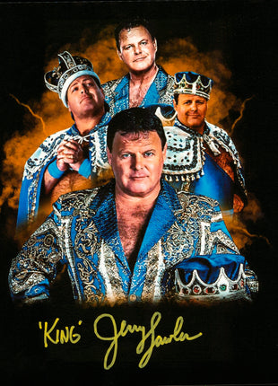 Jerry Lawler signed 8x10 Photo