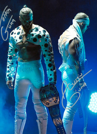 Colton Gunn & Austin Gunn dual signed 8x10 Photo