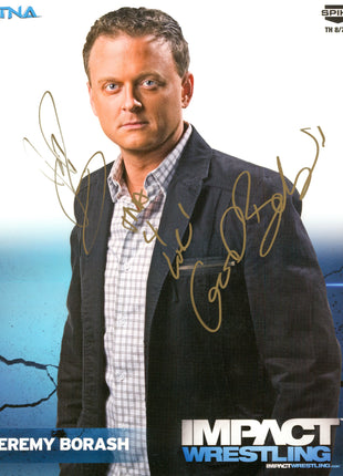 Jeremy Borash signed 8x10 Photo
