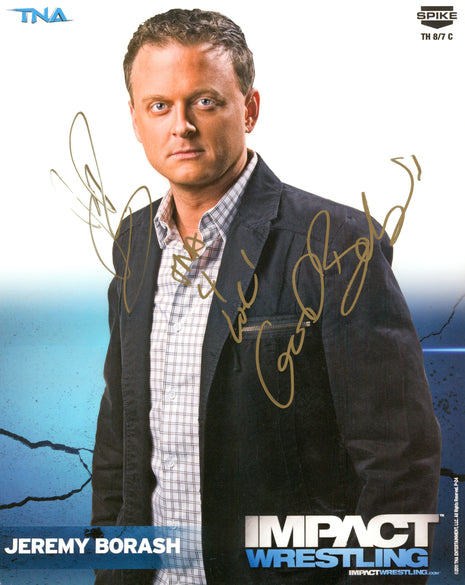 Photo 8x10 signée par Jeremy Borash