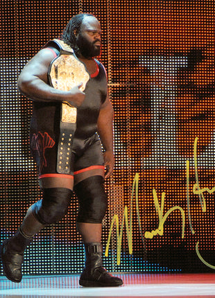 Mark Henry signed 8x10 Photo