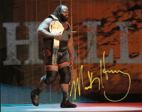 Mark Henry signed 8x10 Photo