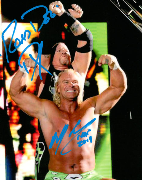 Billy Gunn & Road Dogg dual signed 8x10 Photo