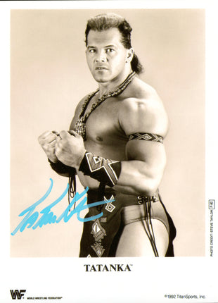 Tatanka signed 8x10 Photo
