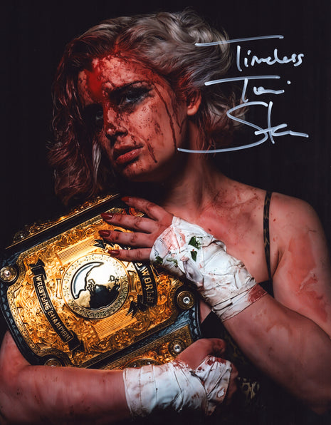 Toni Storm signed 11x14 Photo