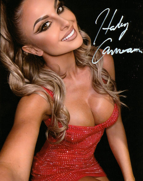 Photo 8x10 signée par Harley Cameron