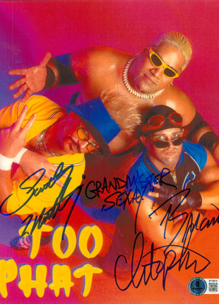 Brian Christopher & Scotty 2 Hotty dual signed 8x10 Photo (w/ Beckett)