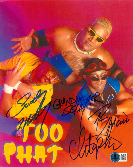 Brian Christopher & Scotty 2 Hotty dual signed 8x10 Photo (w/ Beckett)