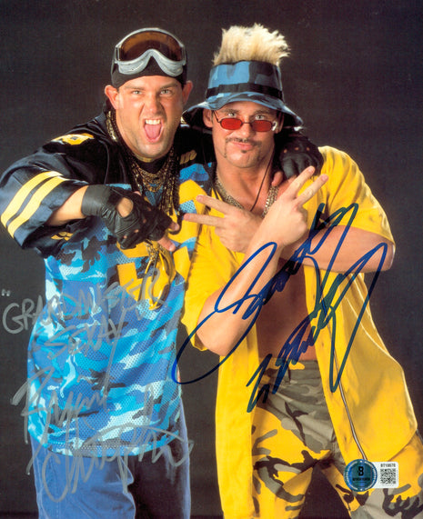 Brian Christopher & Scotty 2 Hotty dual signed 8x10 Photo (w/ Beckett)