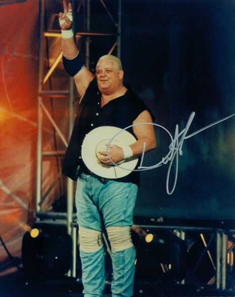 Dusty Rhodes signed 8x10 Photo
