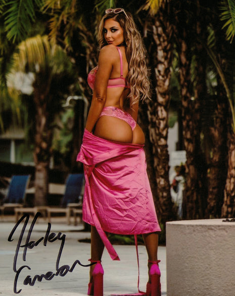 Harley Cameron signed 8x10 Photo