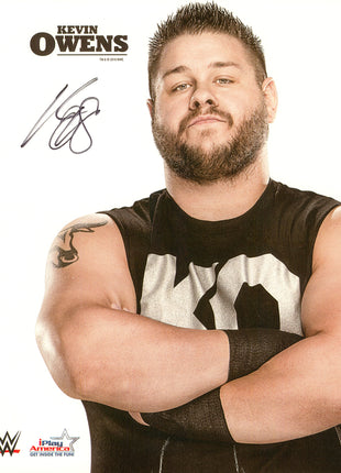 Kevin Owens signed 8x10 Photo