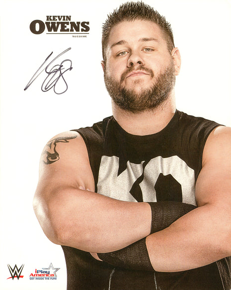 Kevin Owens signed 8x10 Photo