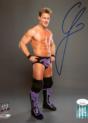 Chris Jericho signed 8x10 Photo (w/ JSA)