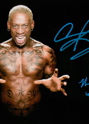 Dennis Rodman signed 8x10 Photo (w/ JSA)