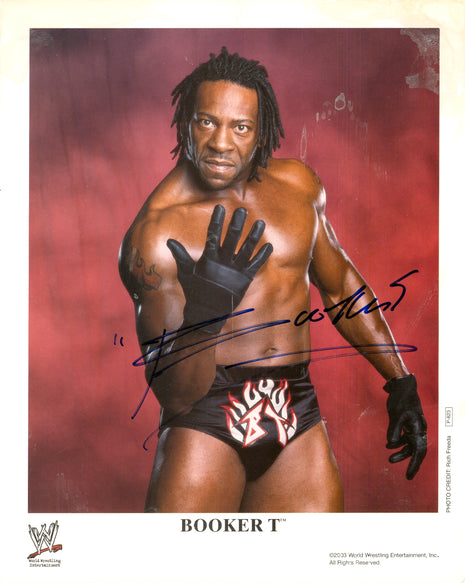 Booker T signed 8x10 Photo