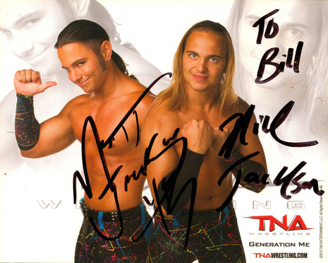 Matt Jackson & Nick Jackson dual signed 8x10 Photo