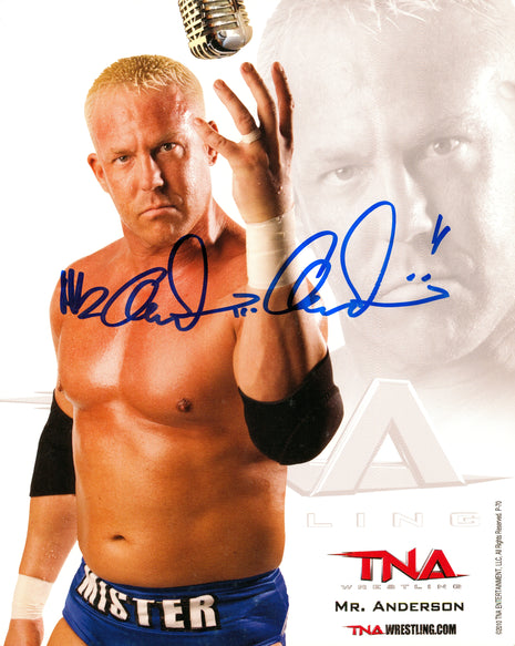 Mr Anderson signed 8x10 Photo