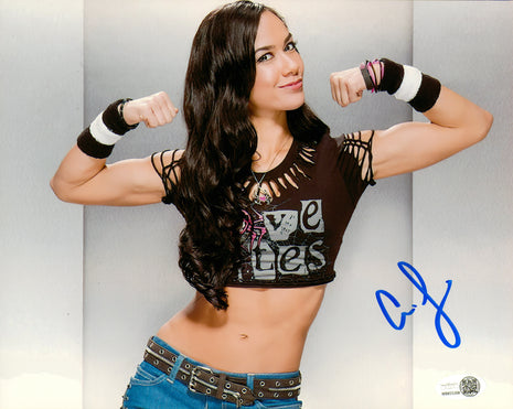 AJ Lee signed 8x10 Photo (w/ JSA)