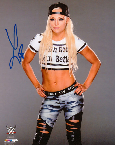 Liv Morgan signed 8x10 Photo