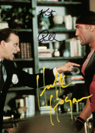 Hulk Hogan & Kurt Fuller dual signed 8x10 Photo (w/ Beckett)