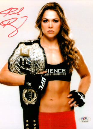 Ronda Rousey signed 8x10 Photo (w/ PSA)