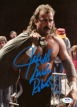 Jake Roberts signed 8x10 Photo (w/ PSA)
