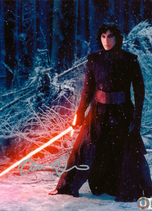 Adam Driver (Star Wars) signed 8x10 Photo (w/ Beckett)