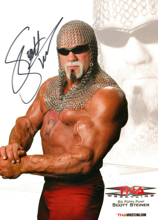 Fotografía firmada de Scott Steiner de 8x10