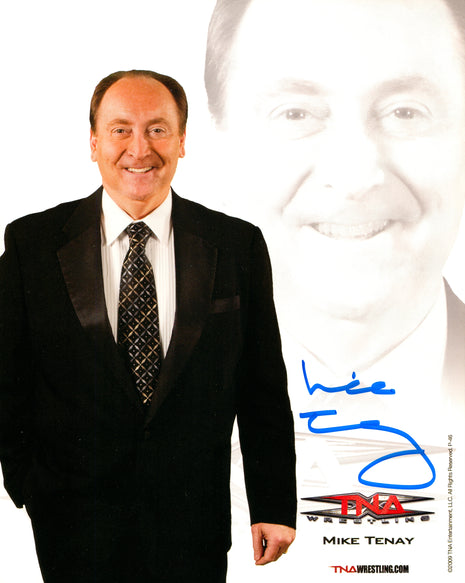 Mike Tenay signed 8x10 Photo