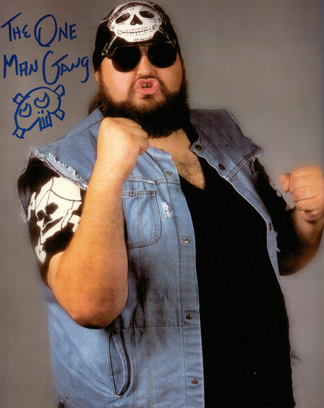 One Man Gang signed 8x10 Photo