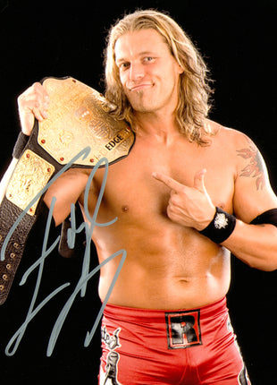 Edge signed 8x10 Photo