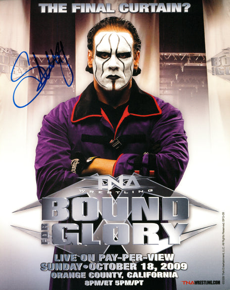 Photo 8x10 signée par Sting