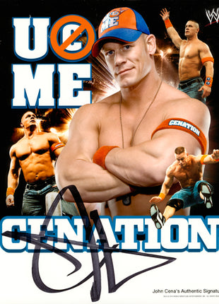 John Cena signed 8x10 Photo