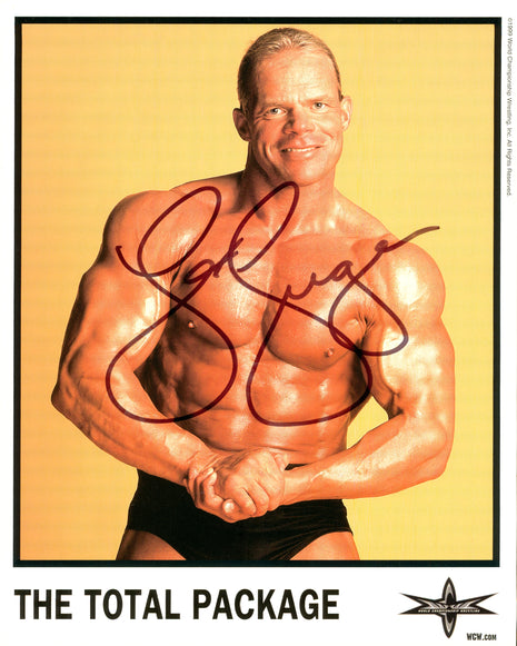 Lex Luger signed 8x10 Photo