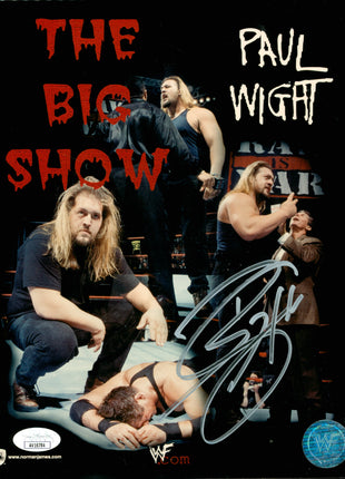 Big Show signed 8x10 Photo (w/ JSA)