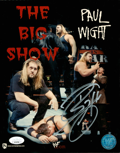 Big Show signed 8x10 Photo (w/ JSA)