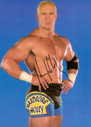 Hardcore Holly signed 8x10 Photo