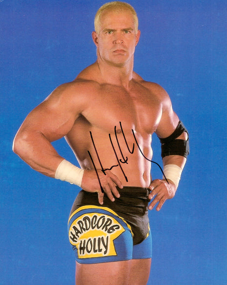Hardcore Holly signed 8x10 Photo